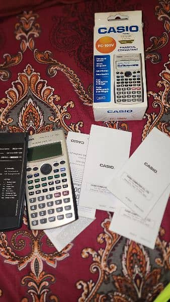 BRAND NEW Casio FC-100V financial calculator 1