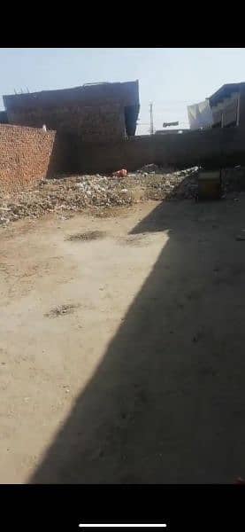 Plot For Sale. Arain Colony Street No 1. Access from KLP Road. 1