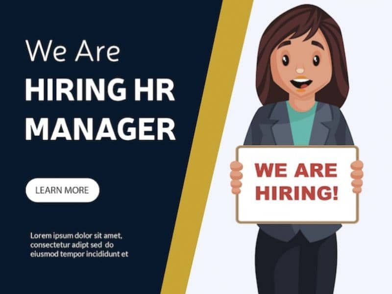 Required female office manager 0