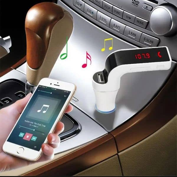 L-SHAPE MULTIFUNCTION Bluetooth FM Transmitter,Wireless In-Car F 13