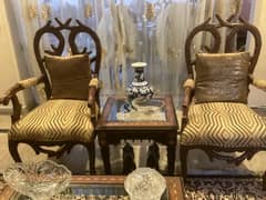 Chinioti drawing room chairs