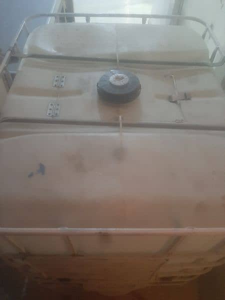White Imported Tank with strong iron structure 1