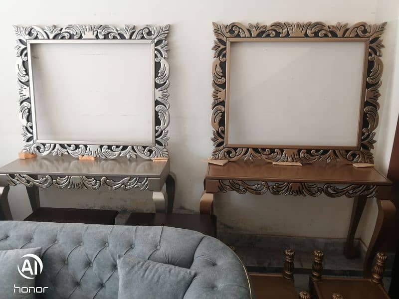 mirror frame and console 2