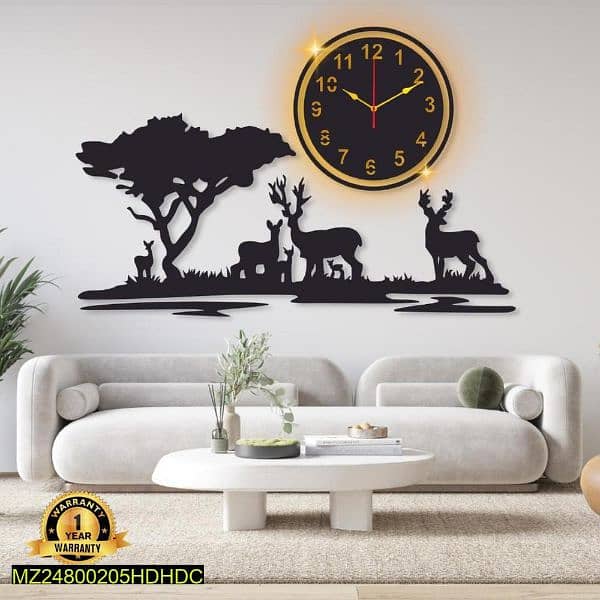 New Wall clocks in 80+ desings with home delivery all over Pakistan 15