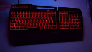 RGB gaming keyboard madcats strike 3