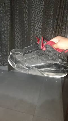 jordan 9 dub zero black and red (basketball shoes)