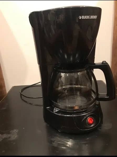 Coffee Maker Machine Black and Decker 800W 1