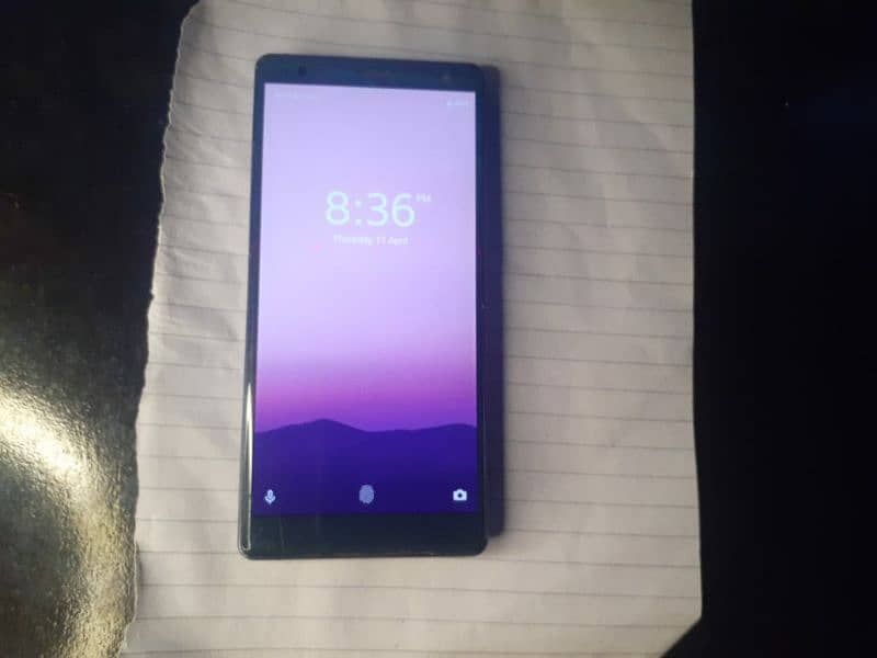 (SONY XPERIA XZ 2) NON PTA  only back glass crack 6