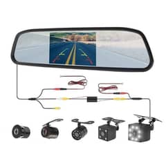 Car Mirror With  Screen LCD MP4