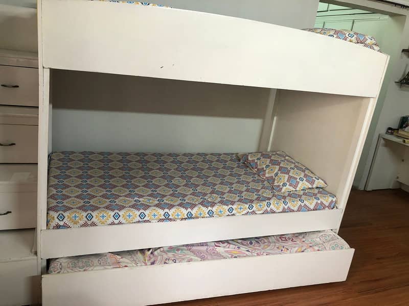 Bunk Bed with Trundel 2