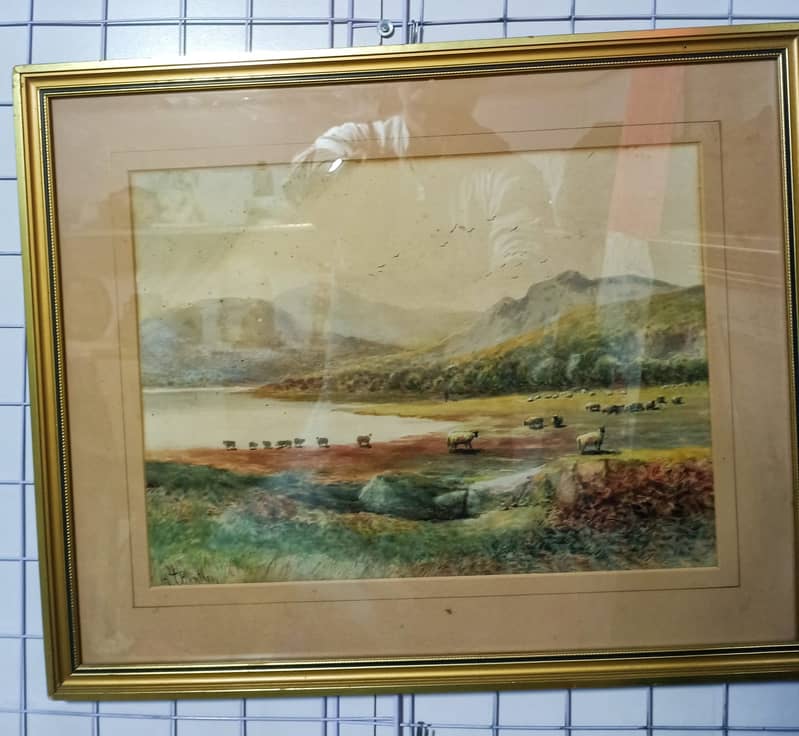 Antique Watercolor Paintings 3