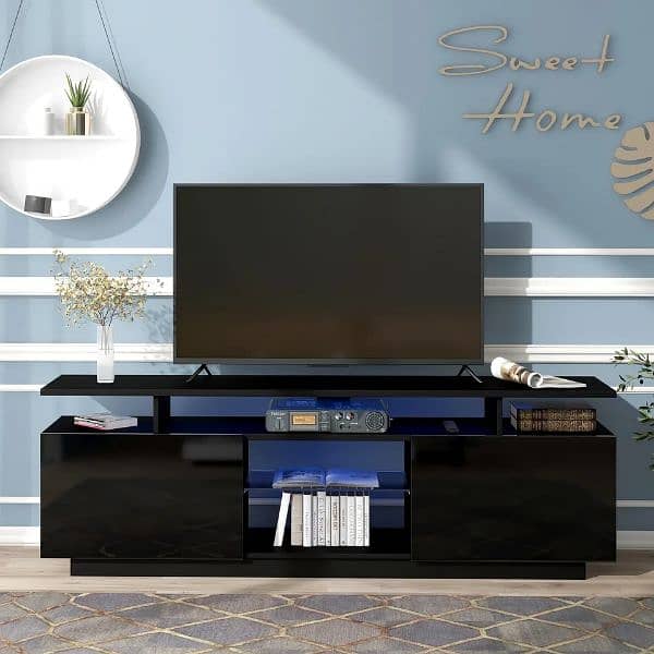 Console Table For 60 Inches TV Floor Mount Console LCD stand 2