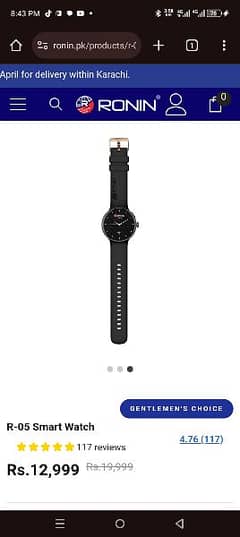 smartwatch Ronin R. 05 0