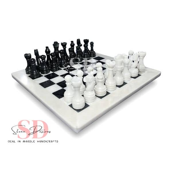 Marble Chess Set / Handmade chess set / Chess board 0