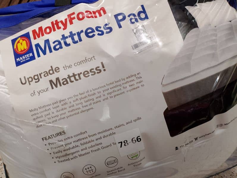 Original Molty Foam Mattress Pad 0