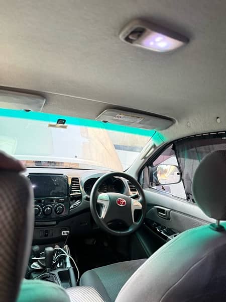 Hilux gx outer showered non accidental worth 5 lacs items installed 4