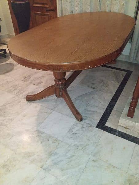 ONLY DINING TABLE SOLID WOOD 4