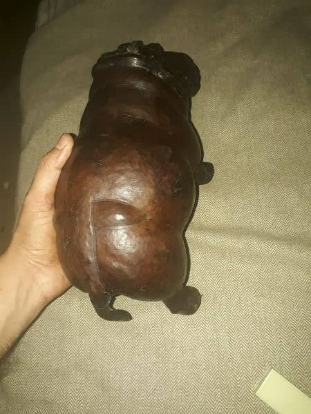 imported hippopotamus sculpture 2