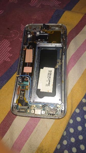 Samsung s7 panel with body and strip corner broken touch working 1
