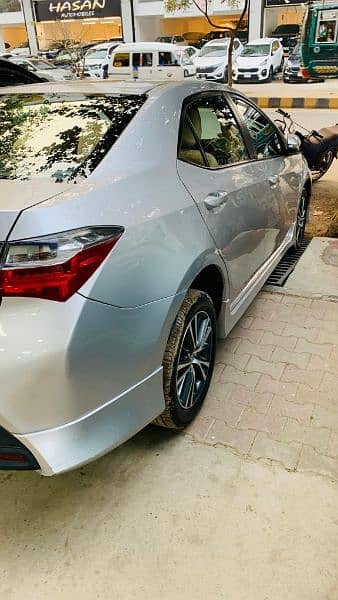 Toyota corolla Altis 1.6 X 2021 model last month Sindh registered 2
