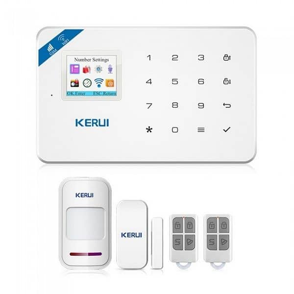 Kerui Wifi + GSM Burglar alarm system Home Alarm system 1