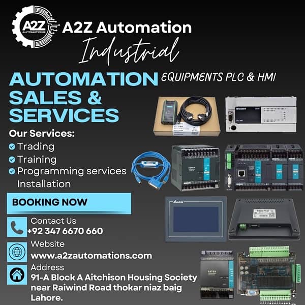 plc & hmi Available . Fatek , delta, mitsubishi 0