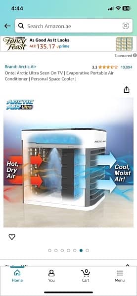 Mini air cooler with water chiller 5