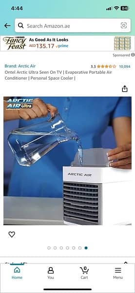 Mini air cooler with water chiller 6