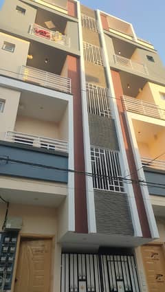 2bed lounge brand new pent house with roof sachal goth near dow hospital