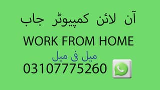Online jobs work from home computer mobile male female
