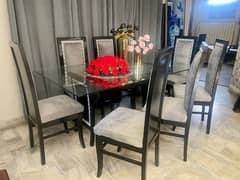 Slightly used 8,chairs dining set elegant and Beautifulo each set 59k