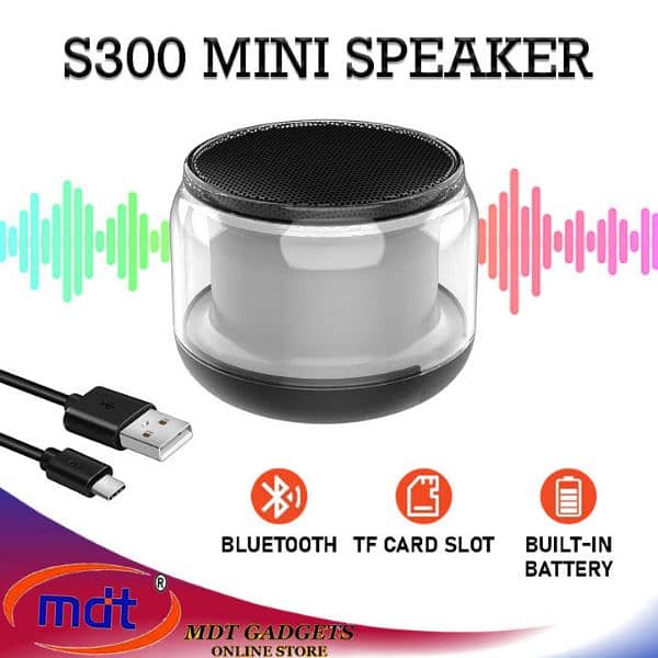 S500 Mini Bluetooth Wireless Rechargable Speaker 0