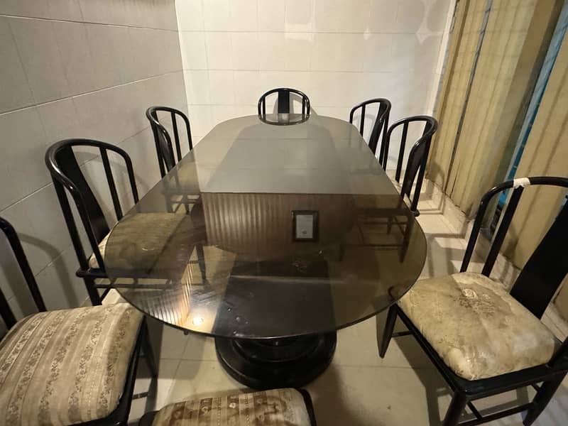 imported dining table with 8 chairs 5