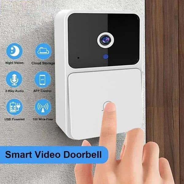 WIFI Video Doorbell Camera Wireless Night Vision Smart Home Secu 0