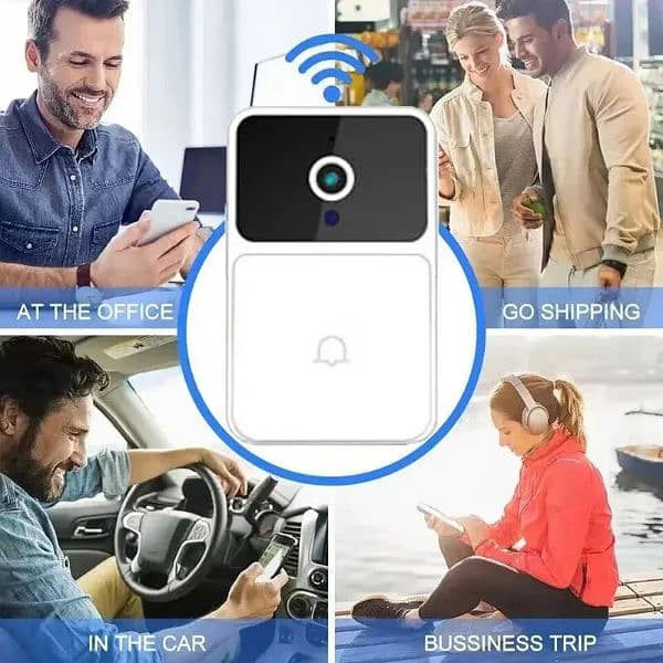 WIFI Video Doorbell Camera Wireless Night Vision Smart Home Secu 2