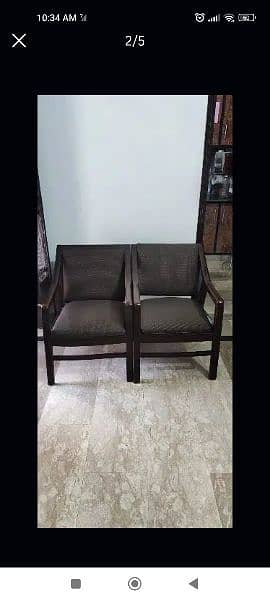 used chairs in 9/10 condition 1