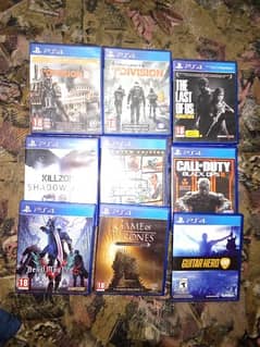 PS4 GAMES FOR SELL IN JUST 2500