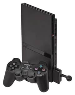 Playstation 2 with one Controller 0
