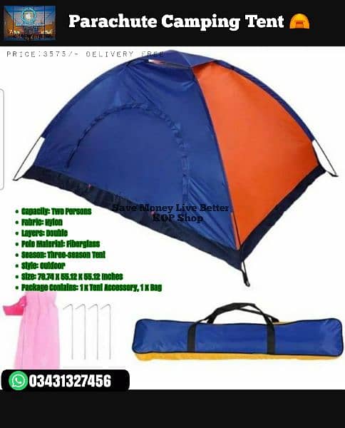 Parachute Camping Tent High Standard Quality 1