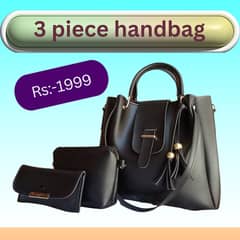 Crossbody & Clutch | 3 piece ladies handbag | Stylish bag for girls.