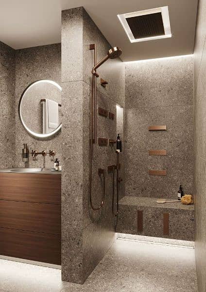 PVC designer vanities Vanity Basin Bathroom accessories 2
