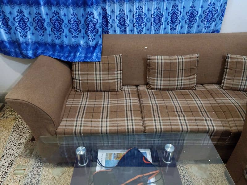 5 seater sofa set without table argent sale 2