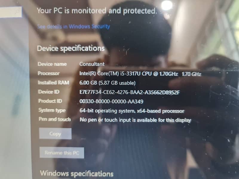 Dell i5 3rd gen 6/500gb exchange possible with iphone 1