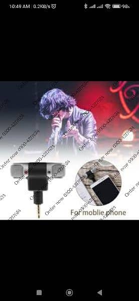 Mini Digital Head phone Mic 3.5mm Stereo Microphone Jack PC Lapt 4