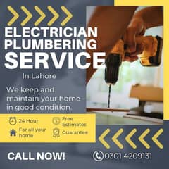 Electrician, Plumbing Services In Lahore.