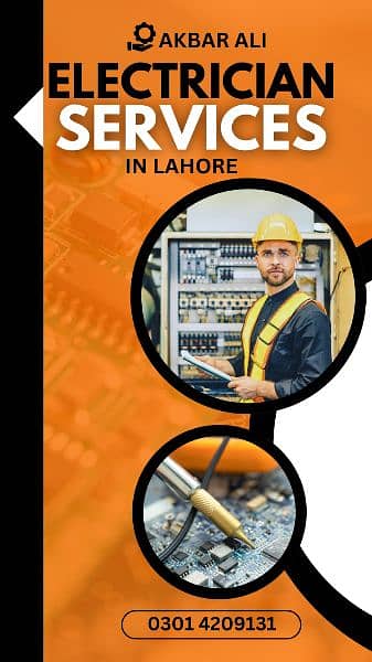 Electrician, Plumbing Services In Lahore. 2