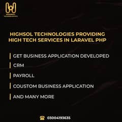 Laravel(PHP) Development Services (Get Developed Perfect Application)