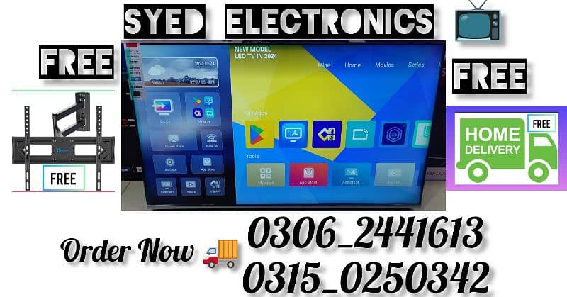 New Limited Sale 43" inch Samsung Android Led tv Sale 0