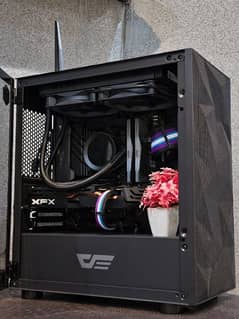 darkflash dlm21 pc gaming case with cable