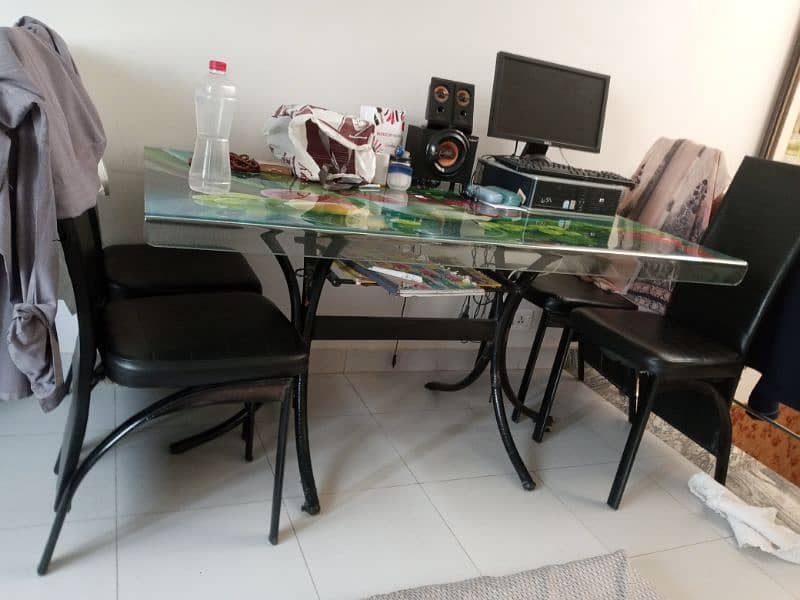 8 and 6  seater dining table for sale 3